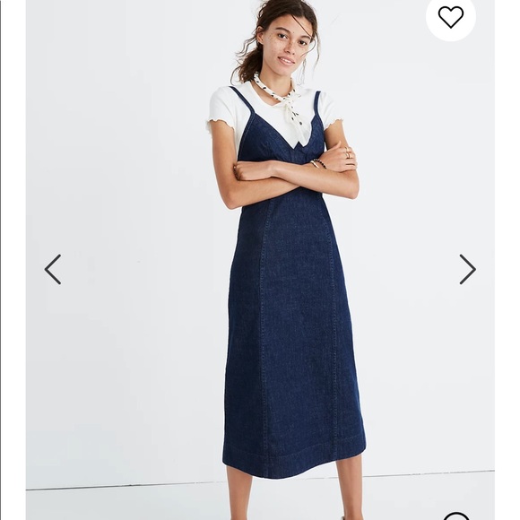 Madewell | Dresses | Madewell Denim Cami Midi Dress